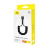 Baseus Fish-Eye 100W USB-C - USB-C gyors töltőkábel, 1m (fekete)-6932172658007 5 kép