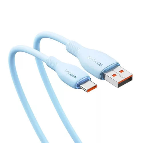 Baseus Pudding 100W USB-A - USB-C Kábel 2m - Kék-6932172652937 3 kép