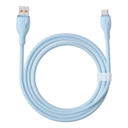 Baseus Pudding 100W USB-A - USB-C Kábel 2m - Kék-6932172652937 5 kép