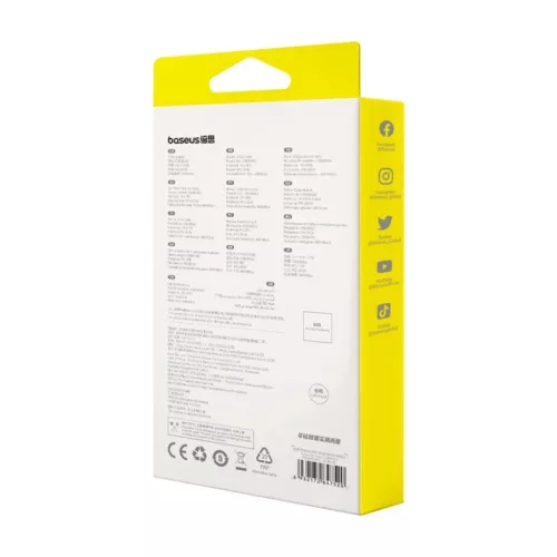 Baseus Free2Draw USB-C - USB-C kábel, PD, 100W, 1m-6932172647520 8 kép
