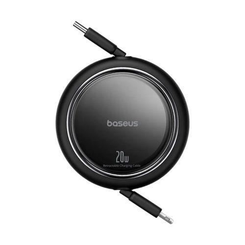 Baseus Free2Pull visszahúzható USB-C / Lightning kábel 20W 1m - fek-6932172661359 1 kép