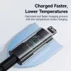 USB-C - Lightning kábel Baseus Gem, 20W, 2.4A, 2m, fekete P1037300111-6932172658922 5 kép