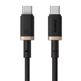 USB-C – USB-C Kábel Baseus Dura Series, 100W, 5A, 1m, Arany P103778-6932172669836 2 kép