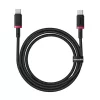 USB-C to USB-C kábel Baseus Dura sorozat, 100W, 5A, 1m, Piros