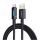Baseus Lit gomb-vezérléses gyorstöltő adatkábel USB-A to USB-C 10-6932172684532 6 kép