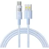 USB-A - USB-C kábel Baseus Display 2, 100W, 5A, 2m, kék P10382701311-01