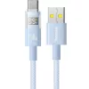 USB-A - USB-C kábel Baseus Display 2, 100W, 5A, 2m, kék P10382701311-6932172682125 5 kép