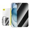 Baseus Superior iPhone 15 privát üvegfólia + tisztítókészlet és-6932172660826 5 kép