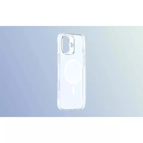 Baseus Crystal Mágneses Tok iPhone 16 TouchButton (átlátszó)-6932172684327 2 kép