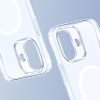 Baseus Crystal Mágneses Tok iPhone 16 TouchButton (átlátszó)-6932172684327 5 kép