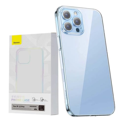 Baseus Simple átlátszó tok, iPhone 13 Pro tok-6932172630065 1 kép