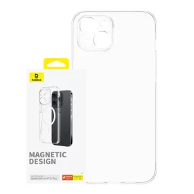   Mágneses tok iPhone 15 Plus Baseus OS-Lucent sorozathoz (átlátszó)