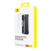 Mágneses tok iPhone 15 Plus Baseus OS-Lucent sorozathoz (átlátszó)-6932172641030 4 kép