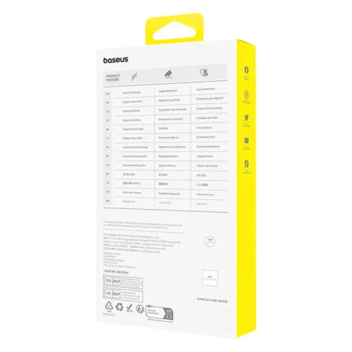 Baseus CyberLoop Series mágneses tok iPhone 15 Pro Max (fekete)-6932172641122 5 kép