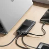 AWEI PowerBank P76K 10000mAh 22.5W fekete Digitális Kijelző-6954284009126 3 kép