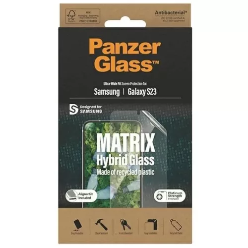 PanzerGlass Matrix Hybrid Glass pozicionálóval Samsung Galaxy S23 ü-5711724073182 3 kép