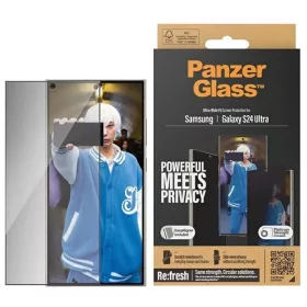   PanzerGlass Ultra-Wide Fit Privacy edzett üveg pozicionálóval Samsung Galaxy S24 Ultra-hoz üvegfólia