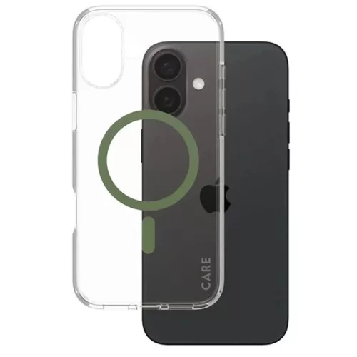  iPhone 16 Plus 6.7" zöld/zöld CARE by PanzerGlass Flagship tok MagS-5715685004377 2 kép
