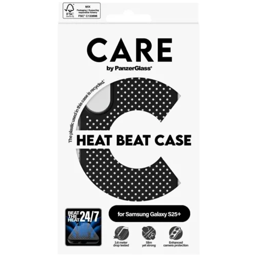 CARE by PanzerGlass Heat Beat tok Samsung Galaxy S25 Plus számára - -5715685016608 4 kép