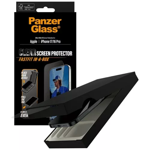  iPhone 17 PanzerGlass Ultra-Wide Fit Fastfit edzett üveg üvegfólia-5715685026676 4 kép