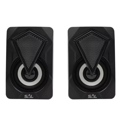 SAL PCS 230 multimédia hangszórópár, 2x3 W, RGB LED effekt, AUX, B-5999084957414 2 kép