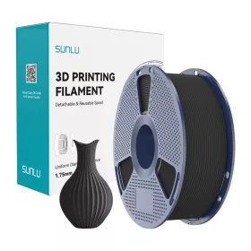 Sunlu PLA Classic fekete filament 1,75 mm 1 kg-6933582314071 1 kép