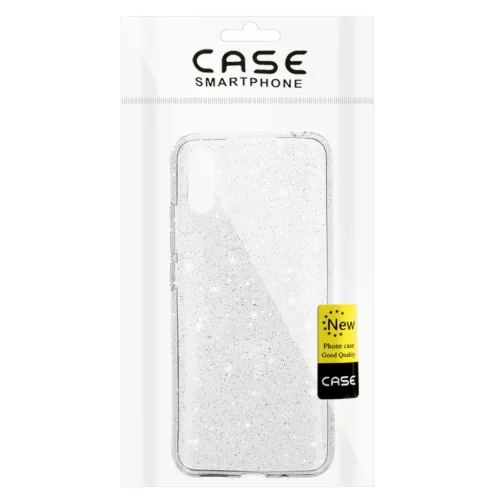 Crystal Glitter tok Xiaomi Redmi 9A Silver-5900217367598 6 kép