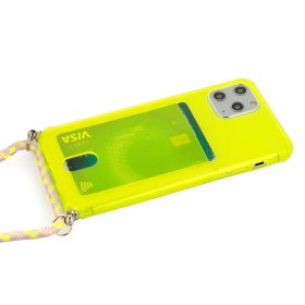STRAP Fluo Tok iPhone 12 Mini Lime-5900217370499 2 kép