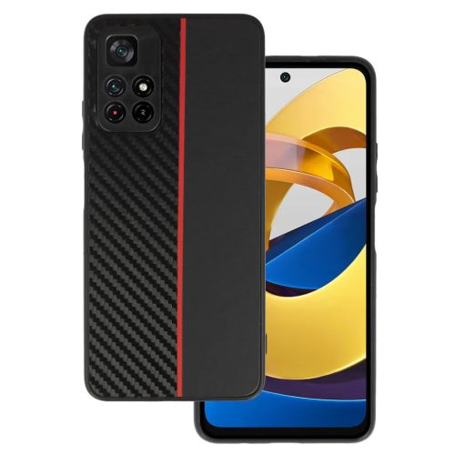 Tel Protect CARBON tok Xiaomi Redmi Note 11 5G/Note 11S 5G/Poco M4 Pro-5900217913405 1 kép