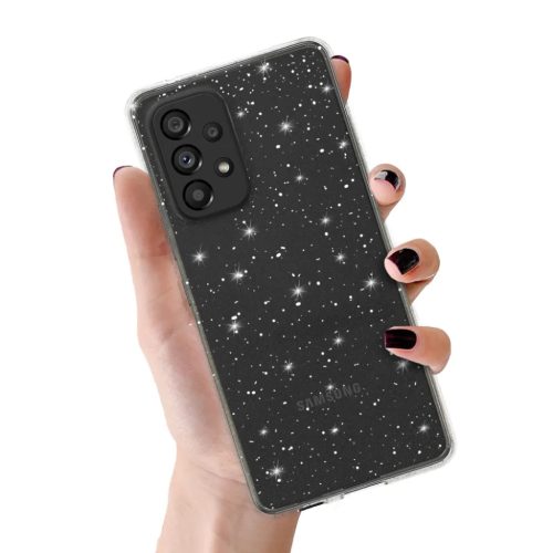 Crystal Glitter tok Samsung Galaxy A23 4G/5G Silver-5900217942610 1 kép