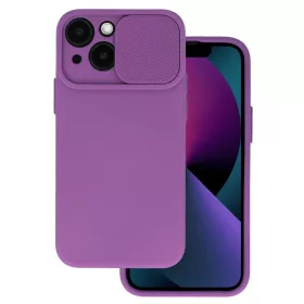 Camshield Soft lila tok iPhone 14 Pro