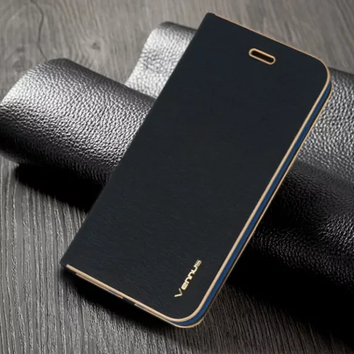 Vennus fliptok kerettel iPhone 14 Pro Max navy-5900217950189 5 kép