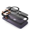 Tel Protect Mágneses Karbon tok iPhone 11 Fekete-narancs-5900217980896 6 kép