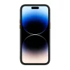 Tel Protect Mágneses Karbon tok iPhone 13 Pro Fekete-narancs-5900217981138 3 kép