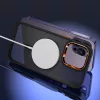 Tel Protect Mágneses Karbon tok iPhone 13 Pro Fekete-narancs-5900217981138 5 kép