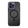 Tel Protect Mágneses Karbon Tok iPhone 14-hez Fekete-lila-5900217981206 2 kép