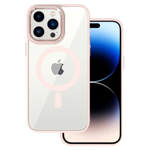 Tel Protect Mágneses Átlátszó Tok iPhone 11 Lazac-5900217982951 1 kép