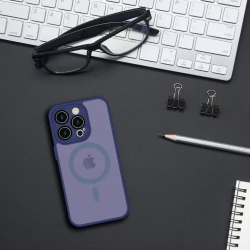 Tel Protect Magmat tok iPhone 12 Pro Navy-5900217986898 5 kép