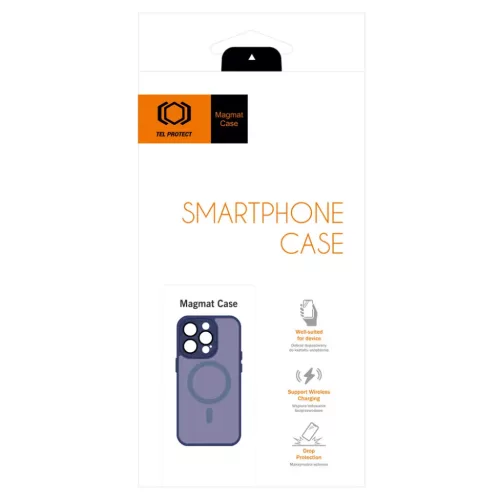 Tel Protect Magmat tok iPhone 12 Pro Navy-5900217986898 6 kép