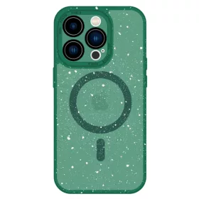 Tel Protect Mágneses Splash Matt Tok iPhone 15 Plus Zöld-5900217993667 2 kép