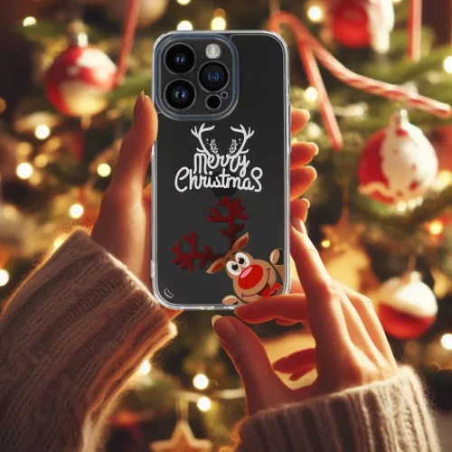 TEL PROTECT Karácsonyi tok iPhone 13 Pro Design 1 átlátszó-5900217999591 5 kép