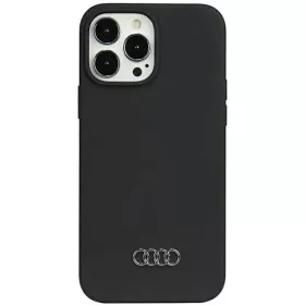    iPhone 13 Pro Max fekete Original Case AUDI hardcase szilikon tok AU-LSRIP13PM-Q3/D1-BK