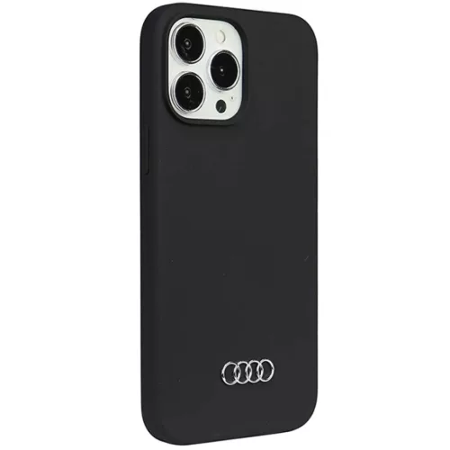  iPhone 13 Pro Max fekete Original Case AUDI hardcase szilikon tok AU--6955250226462 2 kép