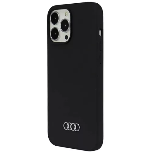  iPhone 13 Pro Max fekete Original Case AUDI hardcase szilikon tok AU--6955250226462 3 kép