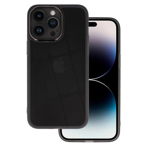 Védő lencsevédő tok Samsung Galaxy A13 4G fekete átlátszó tok-5900217006060 1 kép