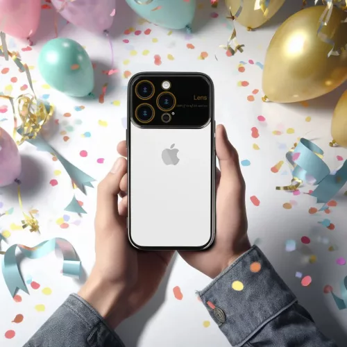 Electro Lens tok Xiaomi Redmi Note 12 Pro Plus fekete-5900217015512 9 kép