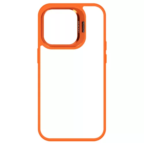 Tel Protect Kickstand tok + kameravédő üveg iPhone 13 Pro narancs-5900217022589 5 kép