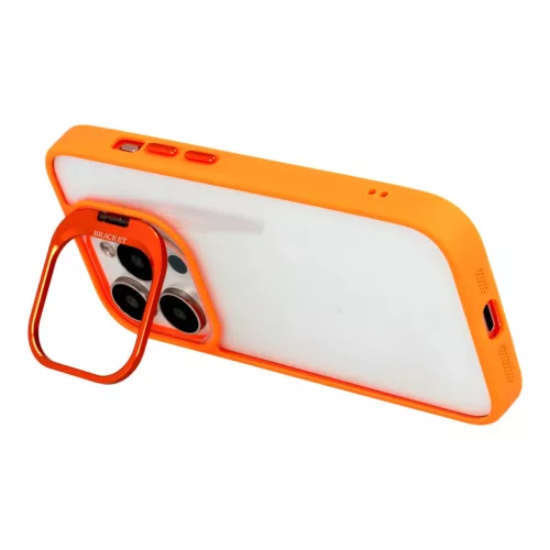 Tel Protect Kickstand tok + kameravédő üveg iPhone 13 Pro narancs-5900217022589 6 kép