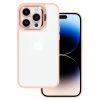 Tel Protect Kickstand tok + kamera üvegfólia iPhone 15 Plus világos-5900217022947 2 kép
