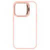 Tel Protect Kickstand tok + kamera üvegfólia iPhone 15 Plus világos-5900217022947 5 kép